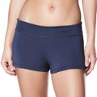 Women's Nike Solid Boyshort Bottoms, Size: Xl, Med Blue