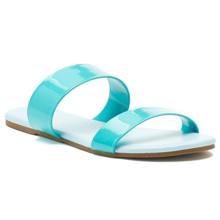 Lc Lauren Conrad Firefli Women's Sandals, Size: 9, Blue (navy)