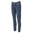 Women's Angels Curvy Fit Skinny Jeans, Size: 16, Ovrfl Oth