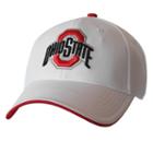 Adult Ohio State Buckeyes Pinpoint Cool Adjustable Cap, Men's, White