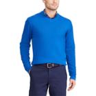Men's Chaps Classic-fit V-neck Sweater, Size: Small, Blue