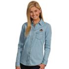 Women's Antigua Cleveland Cavaliers Chambray Shirt, Size: Large, Med Blue