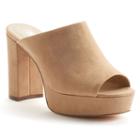 Style Charles By Charles David Magic Women's Chunky-heel Sandals, Girl's, Size: 5.5, Beig/green (beig/khaki)