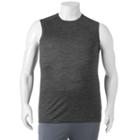 Big & Tall Fila Sport&reg; Tru-dry Space-dyed Performance Muscle Tee, Men's, Size: Xl Tall, Dark Grey