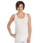 Women's Woolrich Huckleberry Hills Lace-trim Tank, Size: Large, Natural