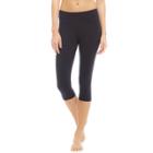 Women's Marika Ava Performance Slimming Capri Leggings, Size: Xl, Dark Blue