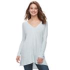 Juniors' Miss Chievous Lattice Back Tunic, Teens, Size: Xl, Blue