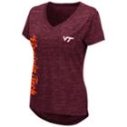 Women's Virginia Tech Hokies Wordmark Tee, Size: Xxl, Brt Red