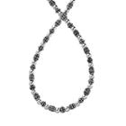 Napier Metallic Beaded Necklace, Women's, Grey