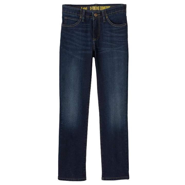 Boys 8-20 Lee Sport Xtreme Comfort Slim-fit Straight-leg Jeans, Boy's, Size: 16, Light Blue