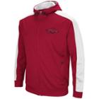 Men's Arkansas Razorbacks Setter Full-zip Hoodie, Size: Large, Dark Red