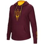 Women's Arizona State Sun Devils Crossover Hoodie, Size: Medium, Dark Red