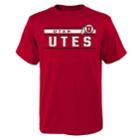Boys' 4-18 Utah Utes Regeneration Tee, Size: 12-14, Dark Red