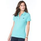Women's Chaps Polo, Size: Large, Green