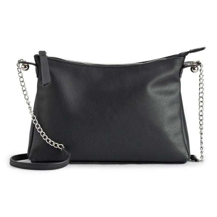 Madden Nyc Faux Leather Crossbody Bag, Women's, Black