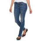 Petite Sonoma Goods For Life&trade; Ankle Skinny Jeans, Women's, Size: 14p-short, Light Blue