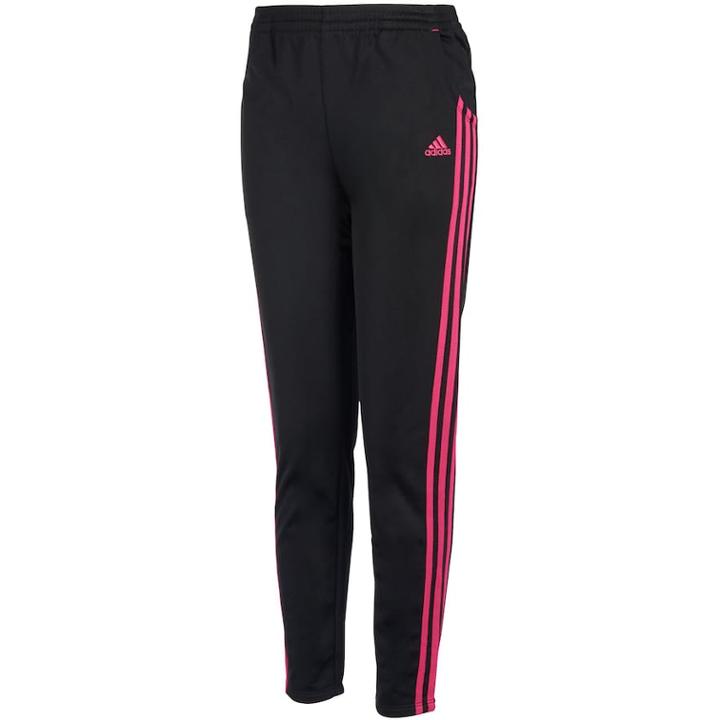 Girls 7-16 Adidas Tricot Warm Up Pants, Size: Large, Black