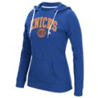 Women's Adidas New York Knicks Outline Big Arch Hoodie, Size: Xxl, Blue