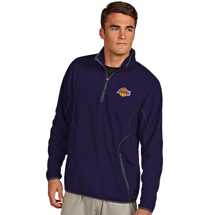 Men's Antigua Los Angeles Lakers Ice Pullover, Size: Xl, Drk Purple