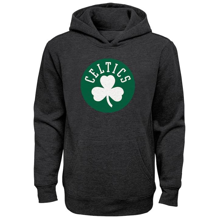 Boys 8-20 Boston Celtics Promo Hoodie, Size: L 14-16, Grey (charcoal)