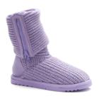 Sonoma Goods For Life&trade; Girls' Sweater Boots, Girl's, Size: Medium (3), Purple