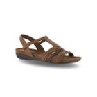 Easy Street Parker Women's Sandals, Size: 9 Wide, Dark Brown