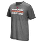 Men's Adidas Miami Heat On Court Aeroknit Tee, Size: Xxl, Grey