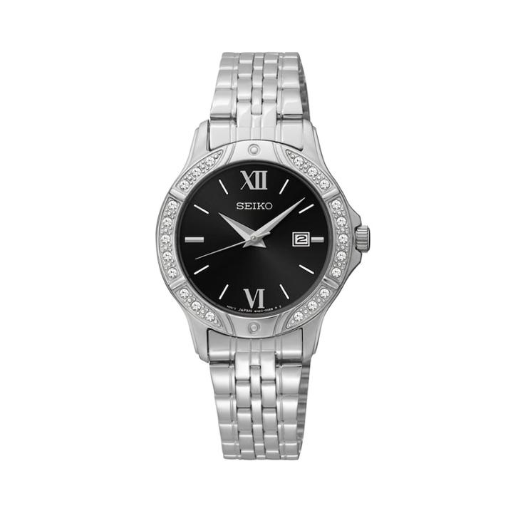 Seiko Women's Stainless Steel Watch, Size: Small, Silver