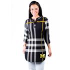 Women's Gameday Couture Michigan Wolverines Tide Plaid Tunic, Size: Xl, Purple