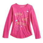 Girls 4-10 Jumping Beans&reg; Follow Your Dreams Constellation Graphic Tee, Size: 5, Med Pink