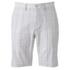 Men's Apt. 9&reg; Modern-fit Plaid Stretch Shorts, Size: 38, Natural