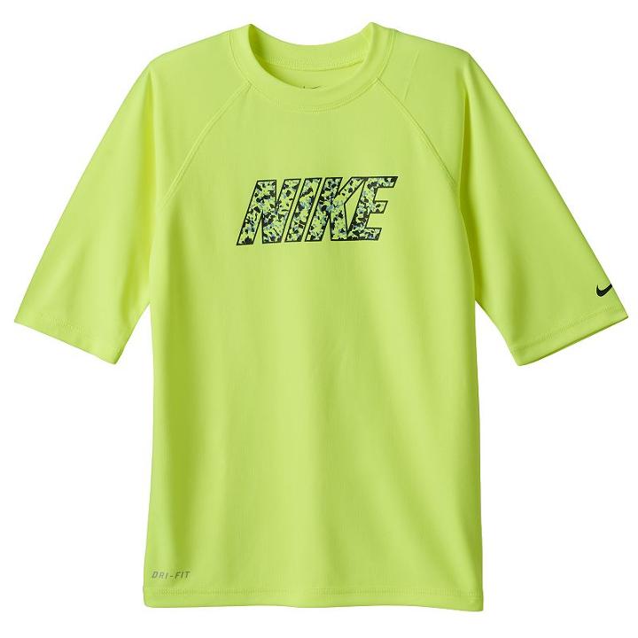 Boys 8-20 Nike Hydro Dri-fit Swim Top, Boy's, Size: Xl, Brt Yellow