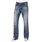Men's Seven7 Migraw Straight-leg Jeans, Size: 38x32, Med Blue