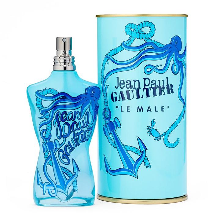 Jean Paul Gaultier Le Beau Summer Men's Cologne, Multicolor