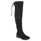 Journee Collection Mount Women's Over-the-knee Boots, Girl's, Size: 10, Black