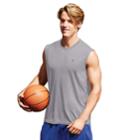 Mens' Champion Heather Muscle Tee, Size: Small, Dark Grey