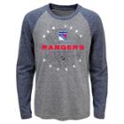 Boys 4-18 New York Rangers Promo Tee, Size: 12-14, Grey