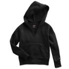 Girl 7-16 Soffe Rugby Hoodie, Size: Xl, Black