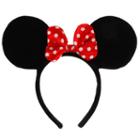 Disney's Minnie Mouse Kids Ears Costume Headband, Girl's, Black