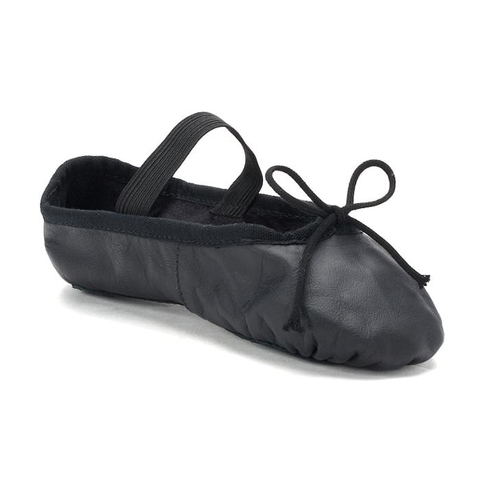 Leo Russe Girls' Ballet Shoes, Size: 9.5t, Black