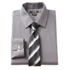 Men's Apt. 9&reg; Slim-fit Dress Shirt & Tie Set, Size: Xl-34/35, Clrs