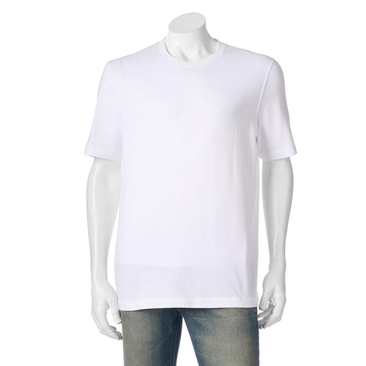 Big & Tall Croft & Barrow&reg; Signature Tee, Men's, Size: 4xb, Natural
