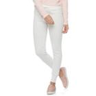 Juniors' So&reg; Drawstring Sweater Leggings, Teens, Size: Xs, White