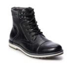 Sonoma Goods For Life&trade; Marcos Men's Ankle Boots, Size: 10.5, Black