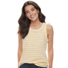 Women's Sonoma Goods For Life&trade; Girlfriend Tank, Size: Xl, Drk Yellow