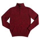 Boys 8-20 Chaps Quarter-zip Twist Sweater, Boy's, Size: Small, Red