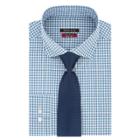 Men's Van Heusen Slim-fit Flex Collar Dress Shirt & Tie, Size: L-34/35, Blue Other