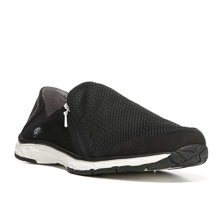 Dr. Scholl's Anna Zip Women's Sneakers, Size: Medium (10), Black
