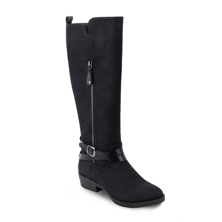 Olivia Miller Hicksville Women's Riding Boots, Size: 8, Black