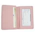 Royce Leather Deluxe Card Holder, Adult Unisex, Pink
